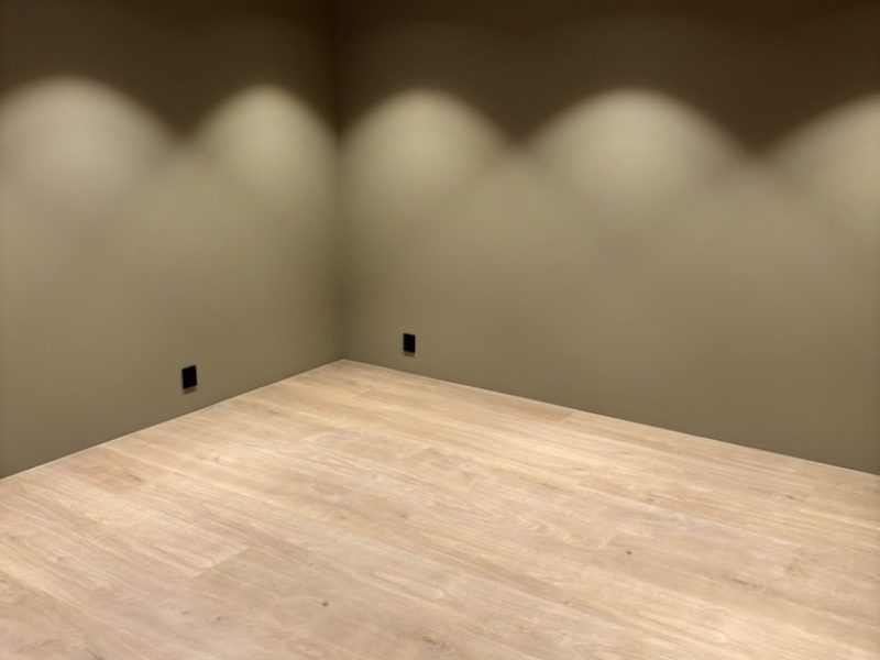 Rehab av soverom med spilevegg